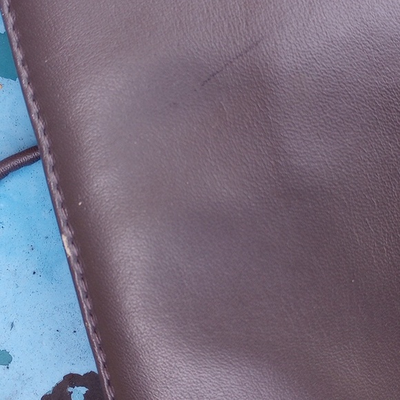 Vintage Etienne Aigner Gray Clutch/ Shoulder Bag - Picture 6 of 7